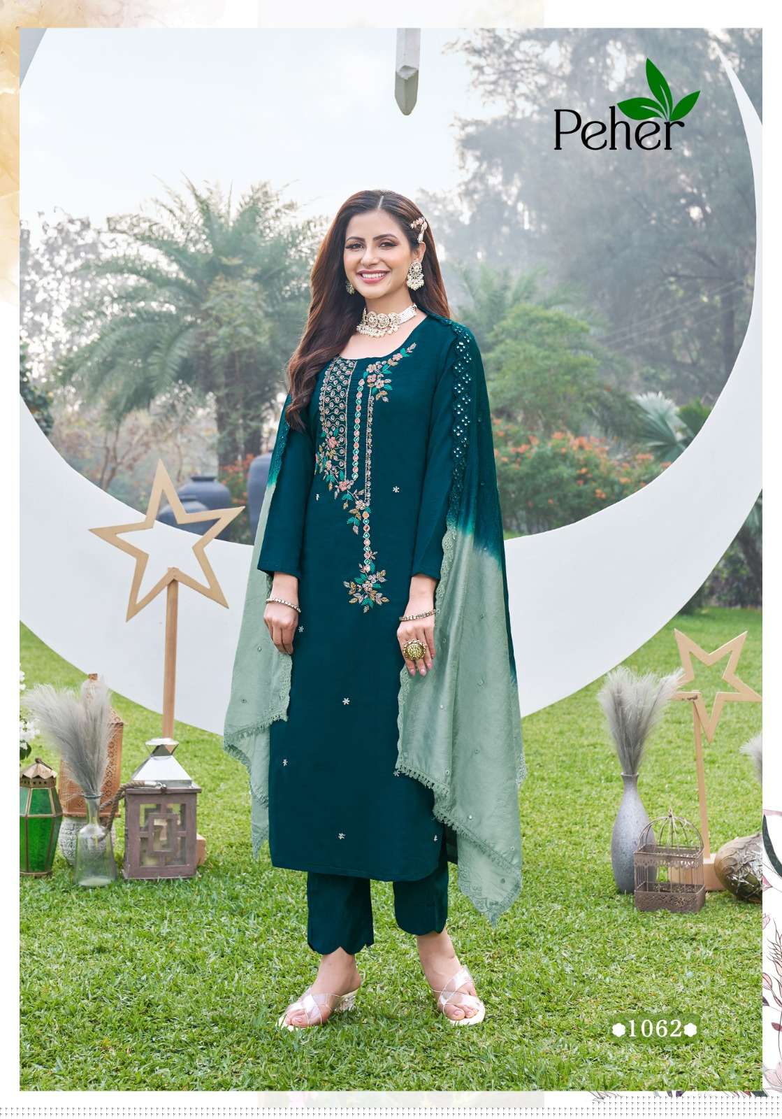 Rivaaz Vol-4 By Peher 1061 To 1065 Series Beautiful Stylish Suits Fancy Colorful Casual Wear & Ethnic Wear & Ready To Wear Modal Silk Dresses At Wholesale Price