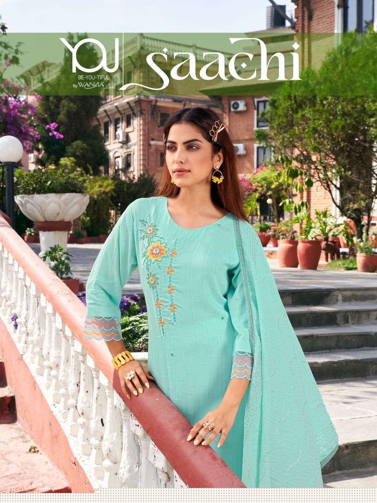 Saachi By You 2401 To 2406 Series Beautiful Fesive Suits Colorful Stylish Fancy Casual Wear & Ethnic Wear Pure Viscose With Work Dresses At Wholesale Price