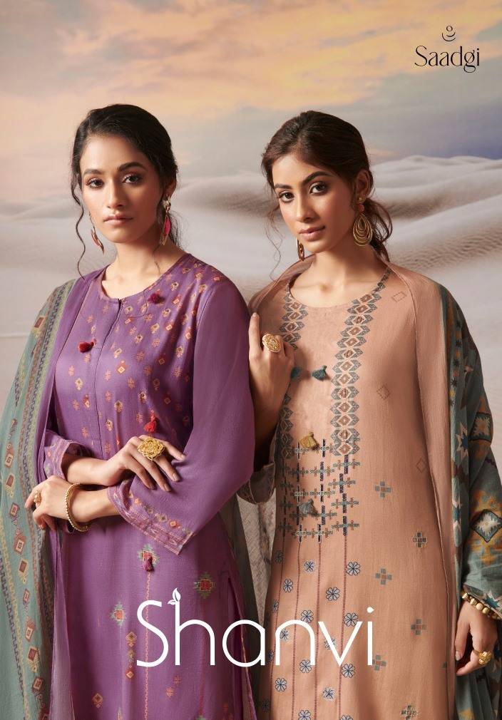 Shanvi By Saadgi Beautiful Stylish Festive Suits Fancy Colorful Casual Wear & Ethnic Wear & Ready To Wear Pure Cotton Satin Digital Print Dresses At Wholesale Price