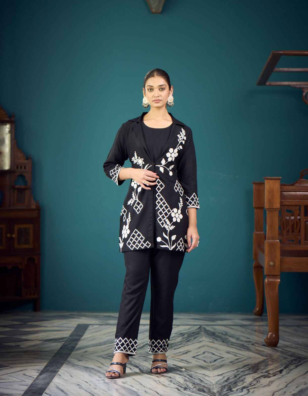 Co-Ord Vol-3 By Myami Designer 01 To 06 Series Designer Stylish Fancy Colorful Beautiful Party Wear & Ethnic Wear Collection Rayon Tops With Bottom At Wholesale Price