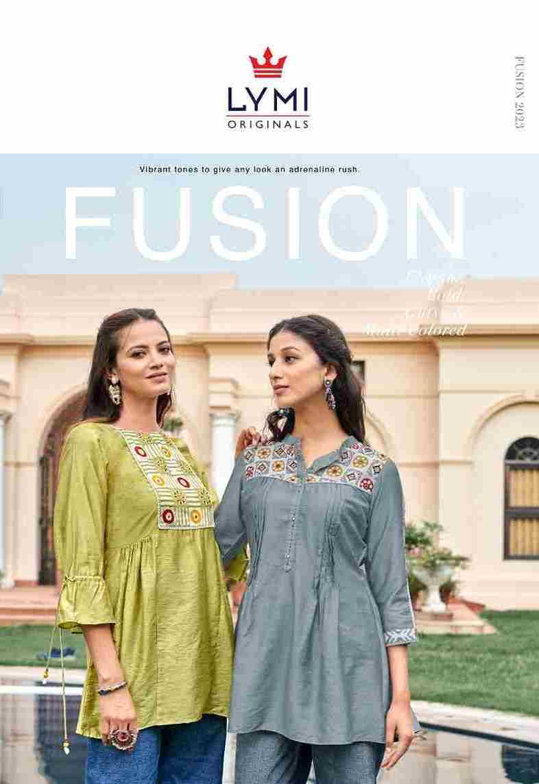 Fusion By Lymi Originals 4571 To 4575 Series Designer Stylish Fancy Colorful Beautiful Party Wear & Ethnic Wear Collection Viscose Print Tops At Wholesale Price
