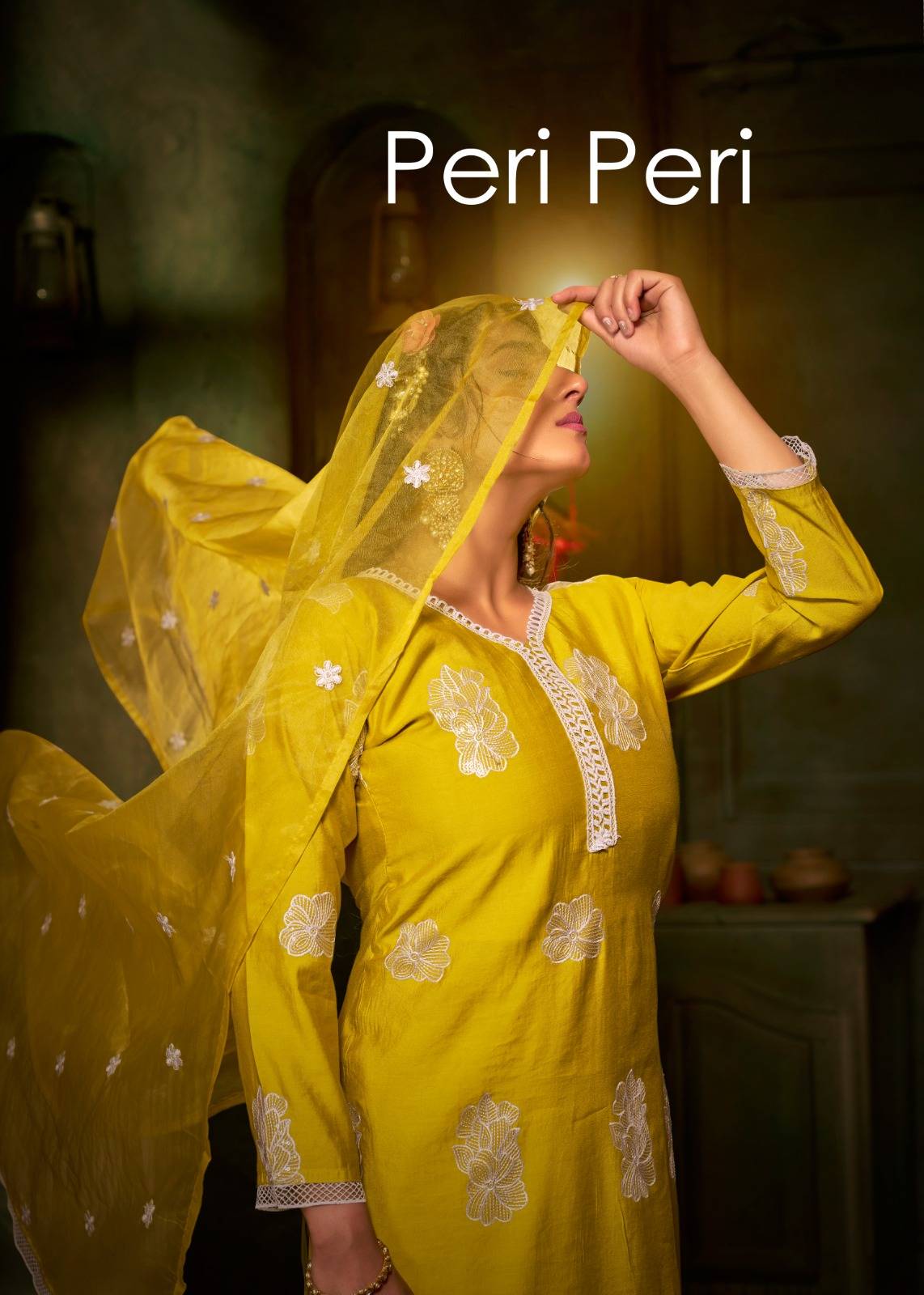 Peri Peri By Banwery Fashion 1001 To 1006 Series Beautiful Festive Suits Colorful Stylish Fancy Casual Wear & Ethnic Wear Heavy Silk Embroidered Dresses At Wholesale Price