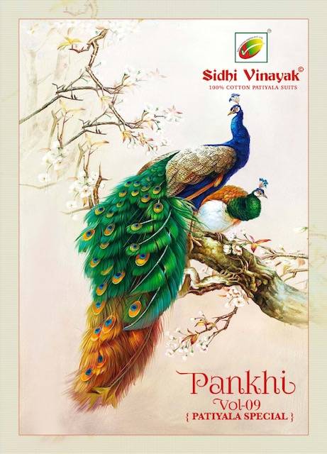 Pankhi Vol-9 By Sidhi Vinayak 9001 To 9012 Series Beautiful Suits Colorful Stylish Fancy Casual Wear & Ethnic Wear Cotton Print Dresses At Wholesale Price