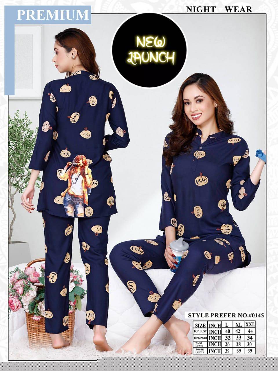 Summer Special Vol-145 By Fashion Talk 145-A To 145-F Series Beautiful Stylish Fancy Colorful Casual Wear & Ethnic Wear Hosiery Cotton Night Suits At Wholesale Price