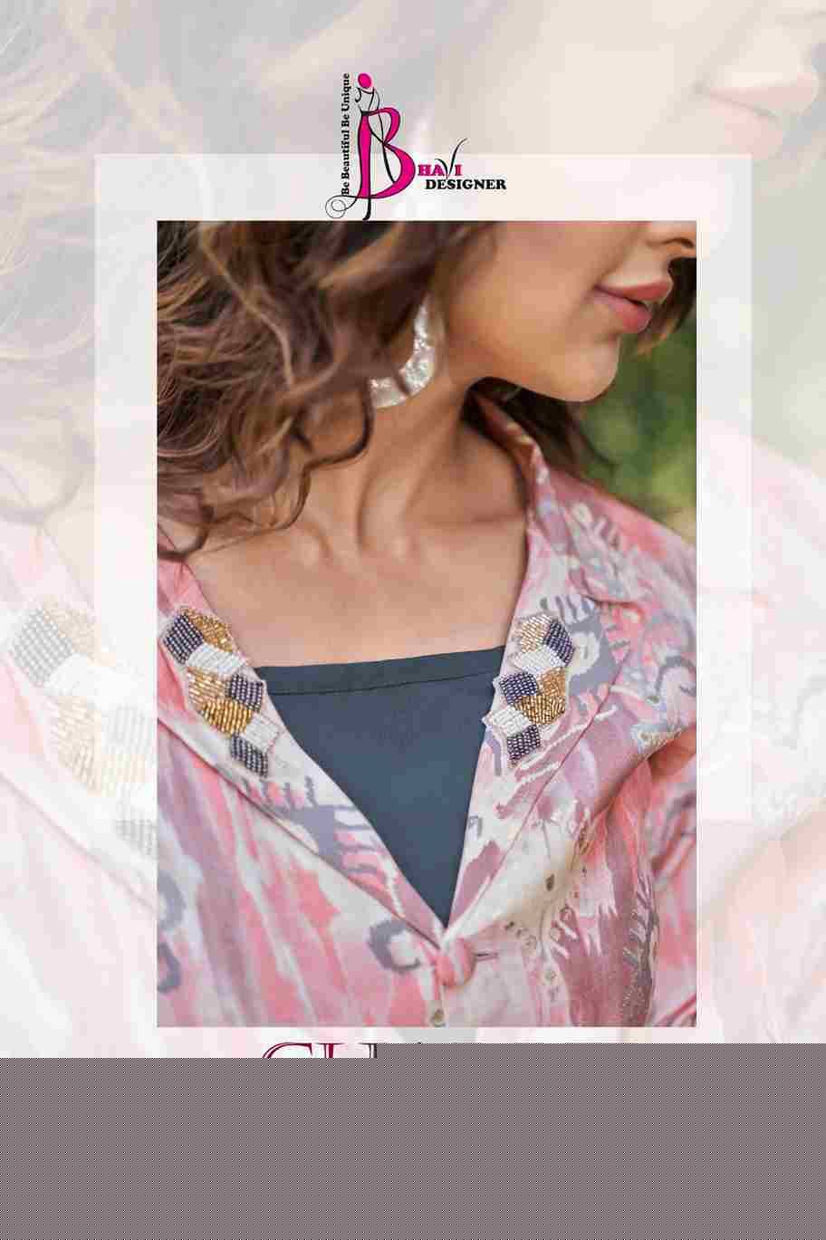 Charlie Vol-1 By Bhavi Designer 1001 To 1002 Series Designer Stylish Fancy Colorful Beautiful Party Wear & Ethnic Wear Collection Viscose Silk Co-Ord Sets At Wholesale Price