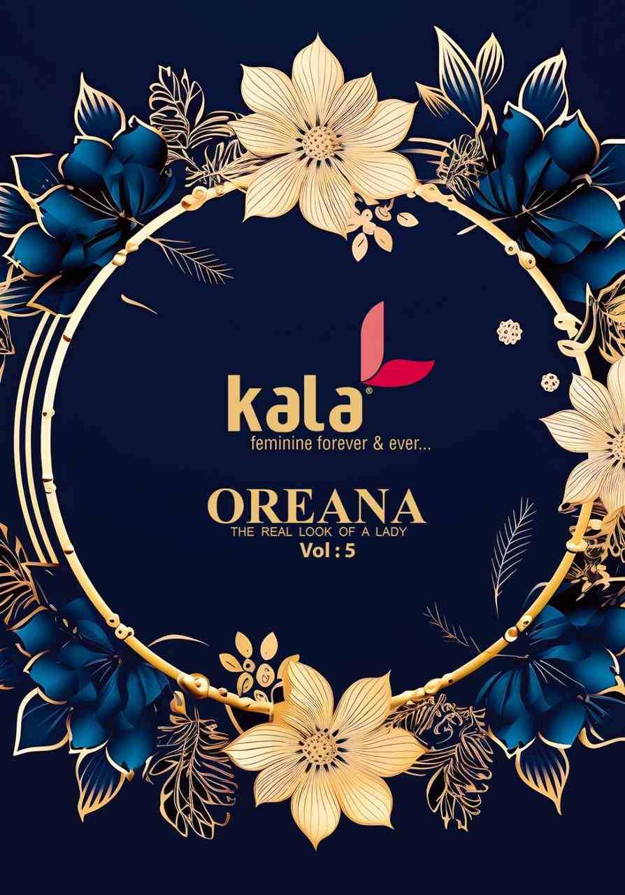 Oreana Vol-5 By Kala 5101 To 5112 Series Beautiful Suits Colorful Stylish Fancy Casual Wear & Ethnic Wear Pure Cotton Print Dresses At Wholesale Price