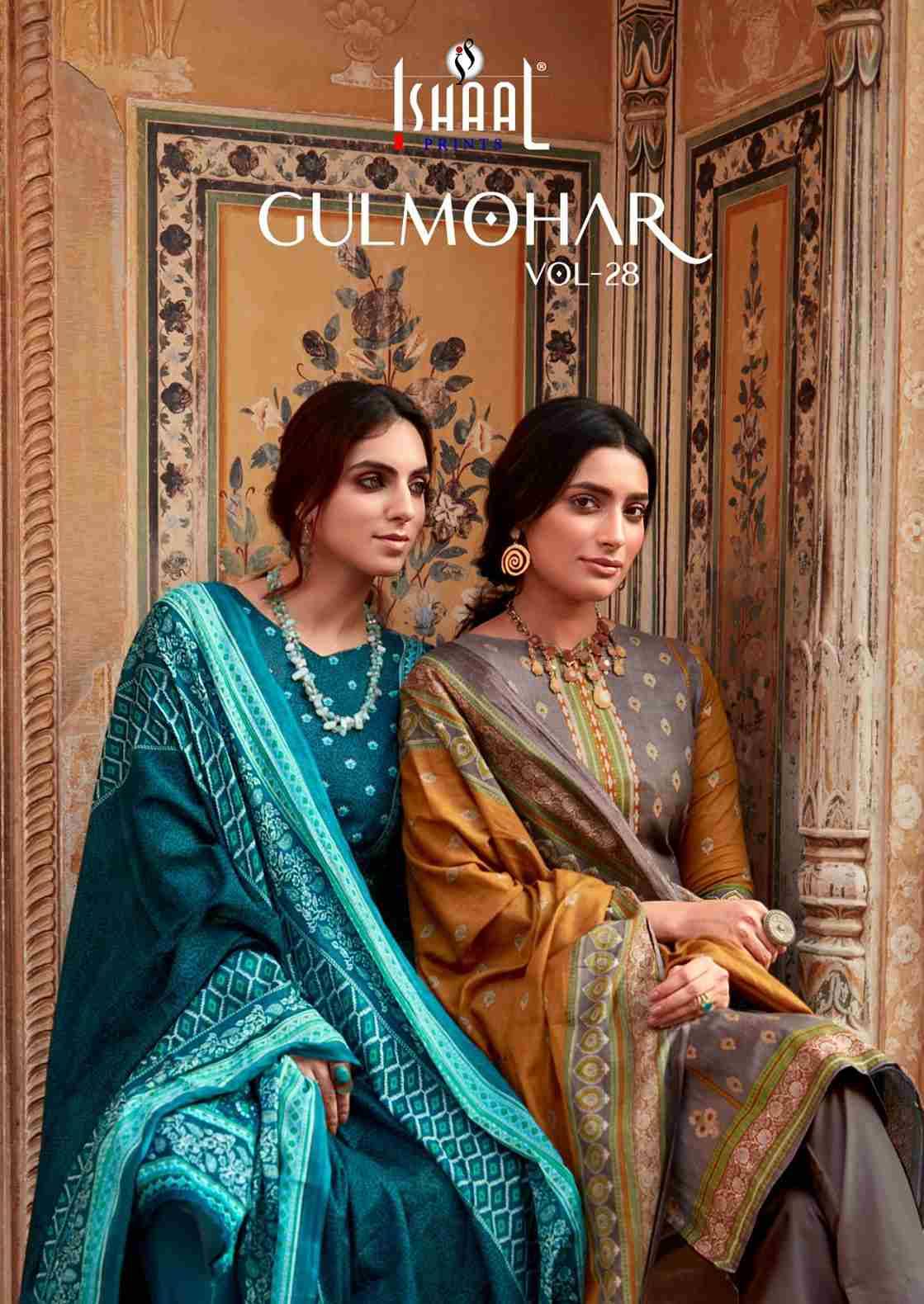 Gulmohar Vol-28 By Ishaal Prints 28001 To 28010 Series Beautiful Festive Suits Colorful Stylish Fancy Casual Wear & Ethnic Wear Pure Lawn Prints Dresses At Wholesale Price