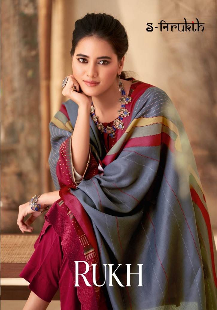 Rukh By S-Nirukth Beautiful Festive Suits Colorful Stylish Fancy Casual Wear & Ethnic Wear Pure Pashmina Print Dresses At Wholesale Price