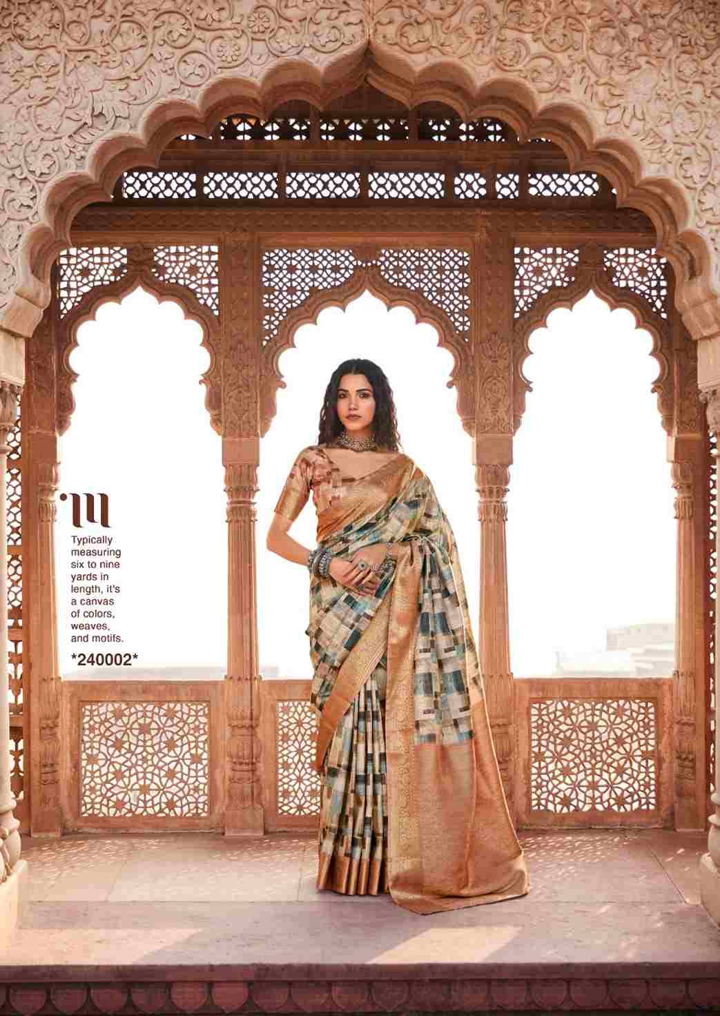 Anshika Silk By Rajpath 240001 To 240008 Series Indian Traditional Wear Collection Beautiful Stylish Fancy Colorful Party Wear & Occasional Wear Handloom Silk Sarees At Wholesale Price