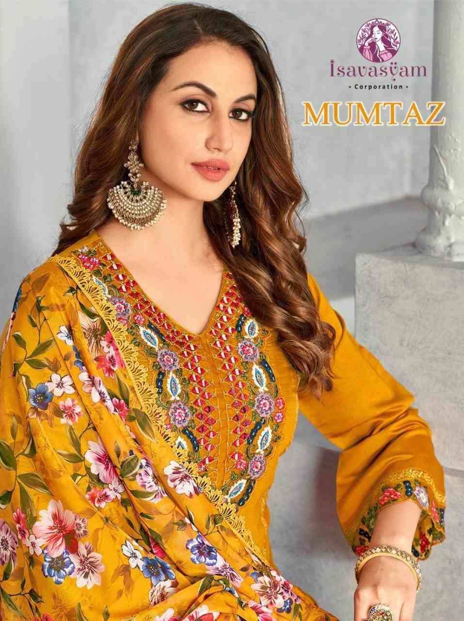 Mumtaz By Isavasyam 1001 To 1006 Series Designer Stylish Fancy Colorful Beautiful Party Wear & Ethnic Wear Collection Pure Silk Dresses At Wholesale Price
