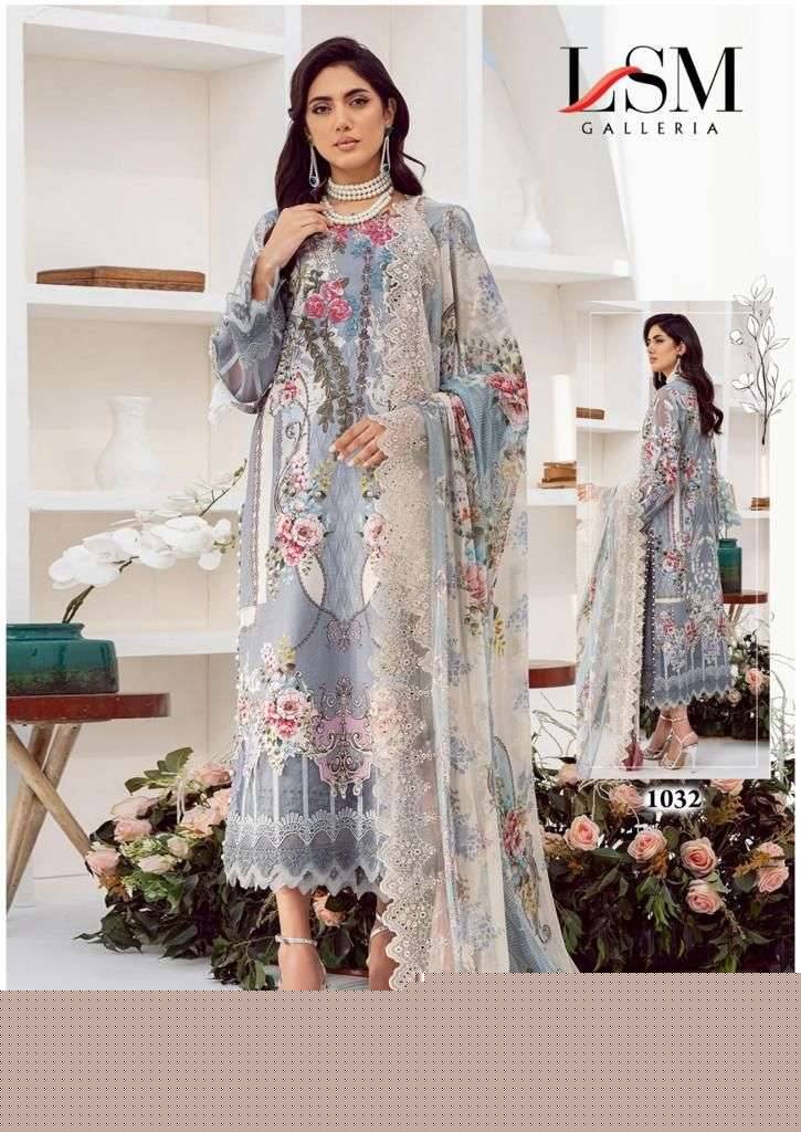 Parian Dream Vol-6 By Lsm Galleria 1031 To 1036 Series Beautiful Festive Suits Colorful Stylish Fancy Casual Wear & Ethnic Wear Pure Lawn Print With Work Dresses At Wholesale Price