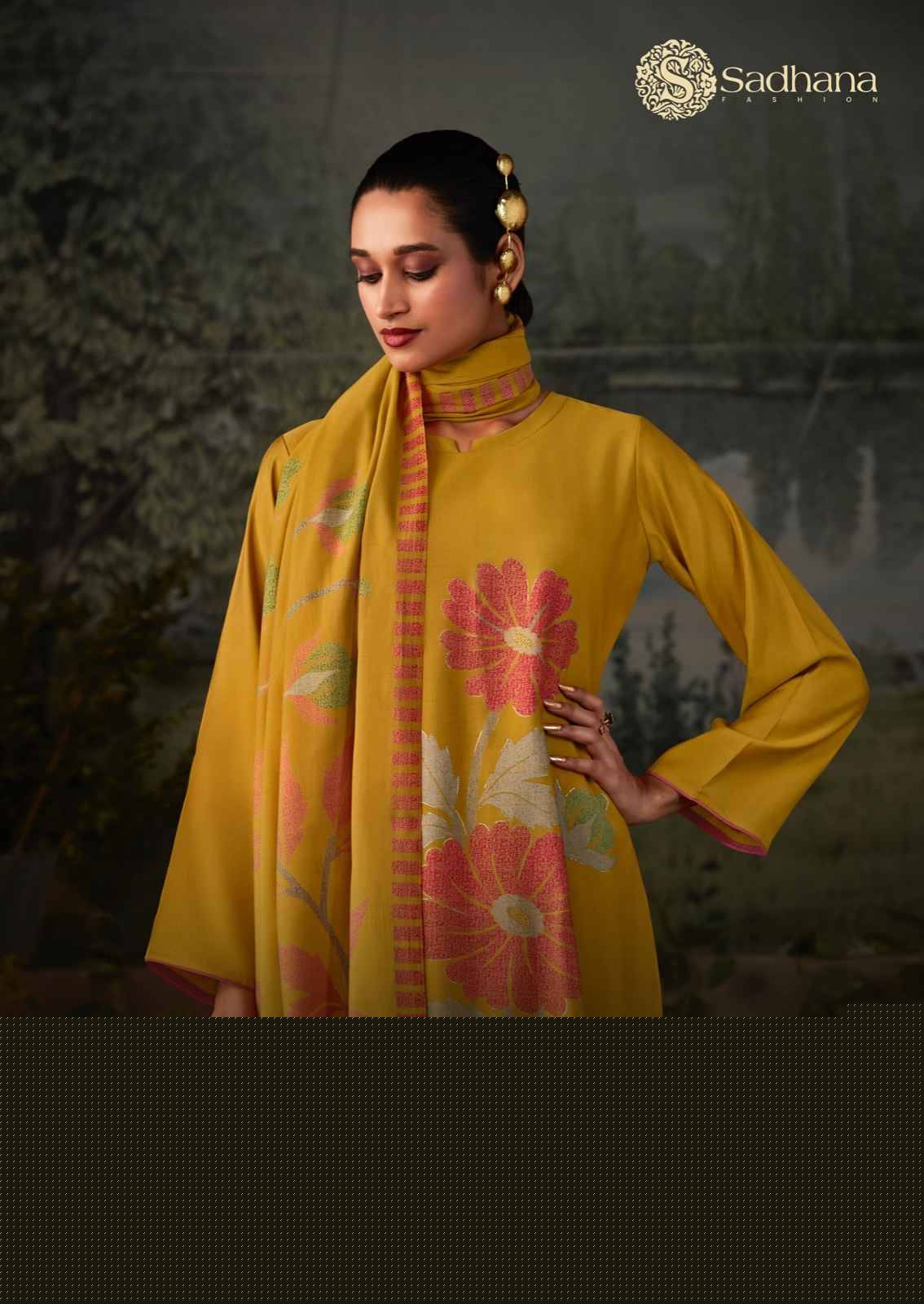 Kasturi By Sadhana Fashion 11001 To 11008 Series Beautiful Stylish Festive Suits Fancy Colorful Casual Wear & Ethnic Wear & Ready To Wear Viscose Muslin Print Dresses At Wholesale Price