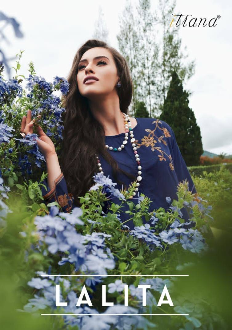 Lalita By Itrana Beautiful Festive Suits Colorful Stylish Fancy Casual Wear & Ethnic Wear Pure Cotton Satin Print Dresses At Wholesale Price