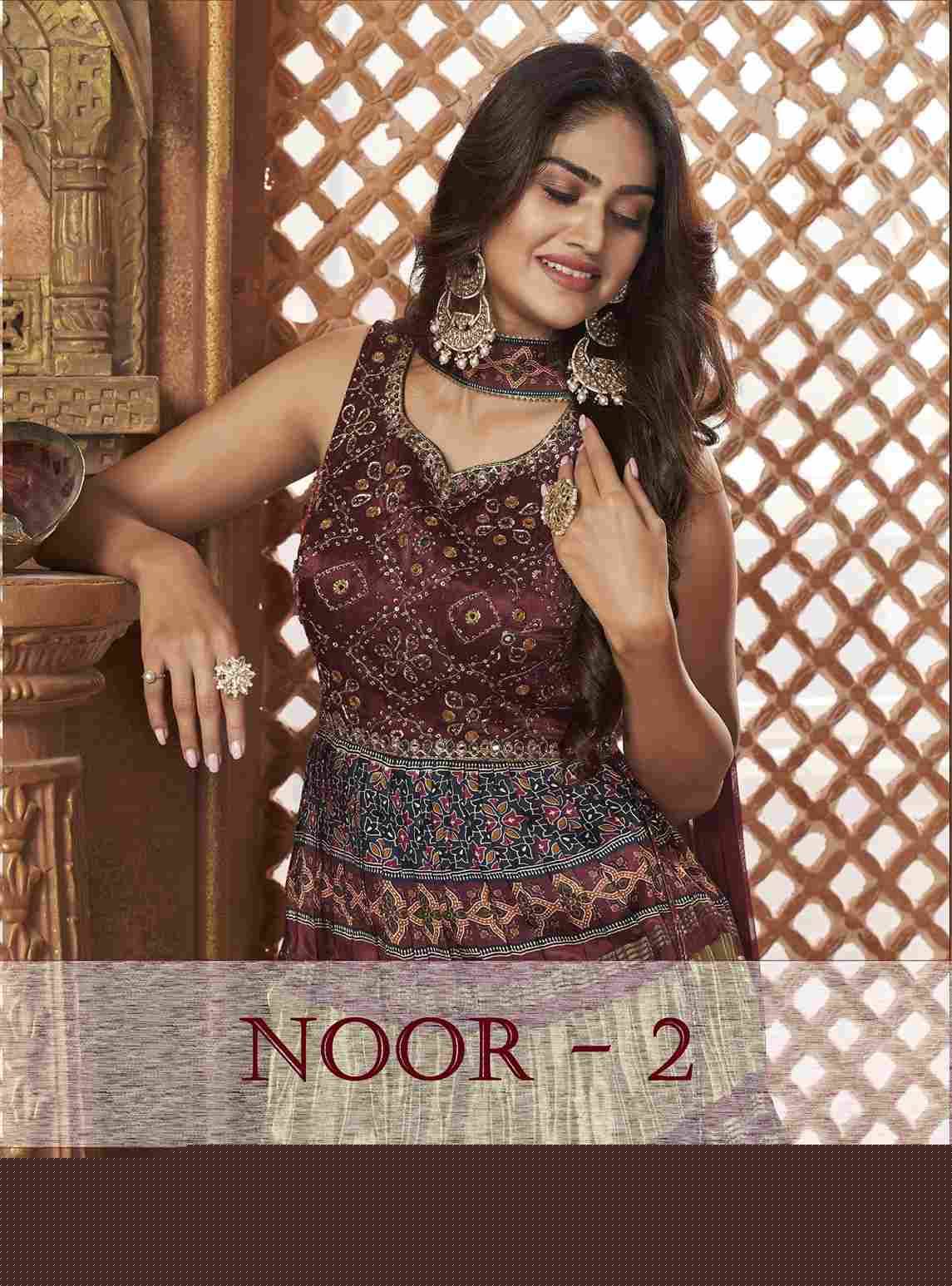 Noor Vol-2 By Virasat 11005 To 11008 Series Beautiful Sharara Suits Colorful Stylish Fancy Casual Wear & Ethnic Wear Fancy Dresses At Wholesale Price