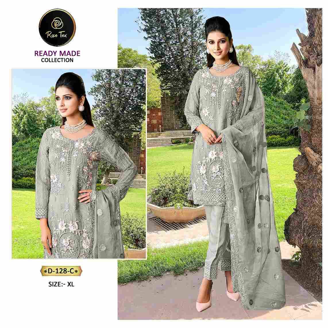Rose Tex 128 Colours By Rose Tex Beautiful Stylish Pakistani Suits Fancy Colorful Casual Wear & Ethnic Wear & Ready To Wear Pure Organza Dresses At Wholesale Price