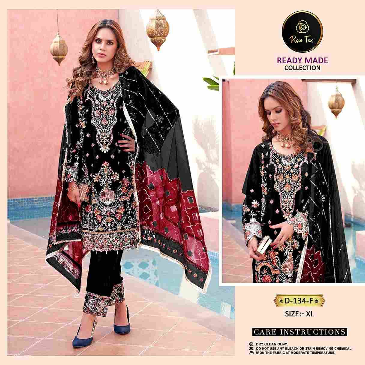 Rose Tex 134 Colours Vol-2 By Rose Tex 134-E To 134-G Series Beautiful Stylish Pakistani Suits Fancy Colorful Casual Wear & Ethnic Wear & Ready To Wear Pure Organza Dresses At Wholesale Price