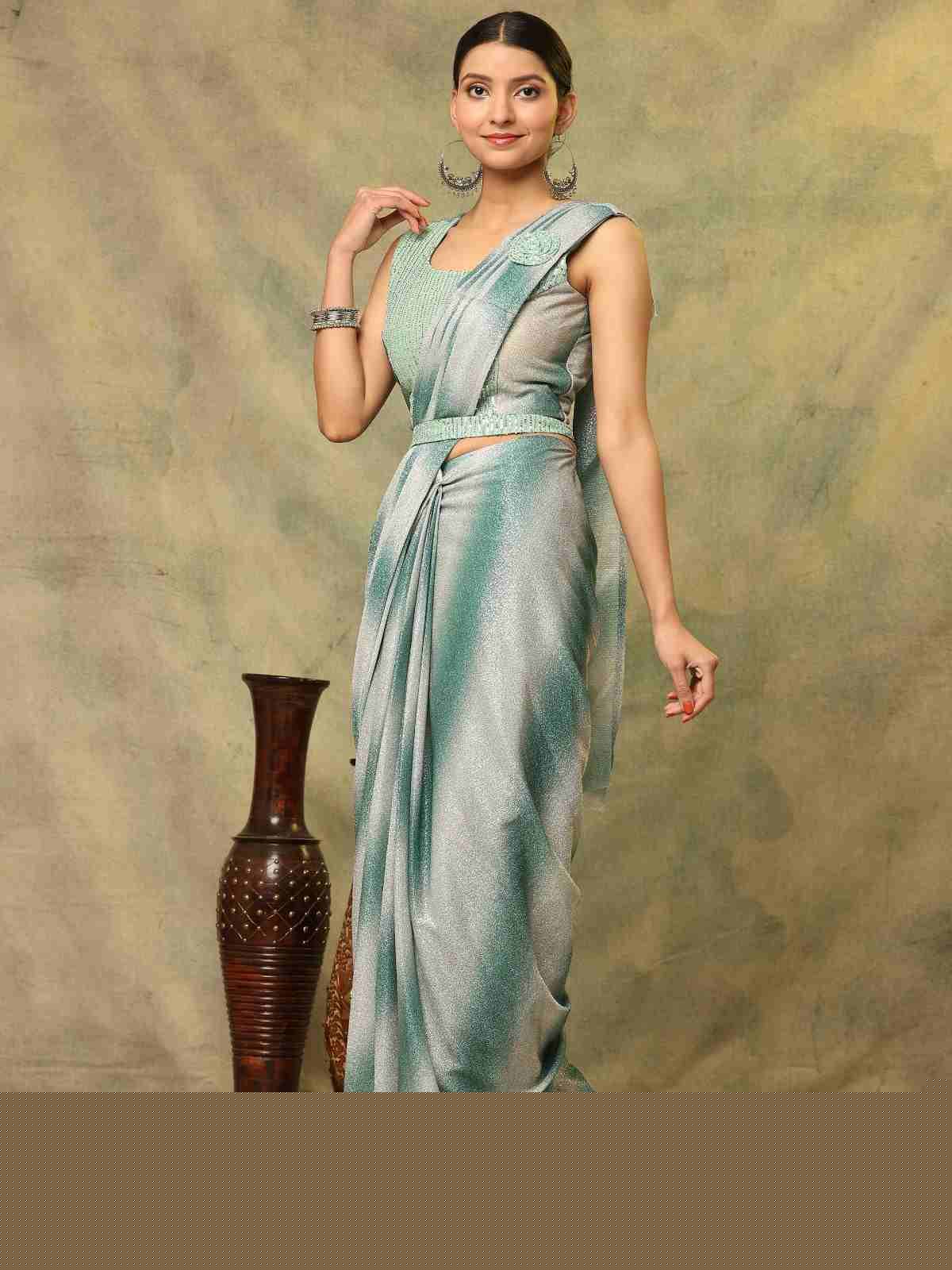 A-292 By Amoha Trendz 292-A To 292-C Series Indian Traditional Wear Collection Beautiful Stylish Fancy Colorful Party Wear & Occasional Wear Imported Sarees At Wholesale Price
