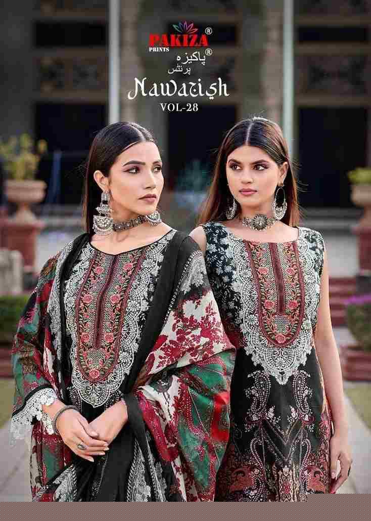 Nawazish Vol-28 By Pakiza Prints 2801 To 2810 Series Beautiful Festive Suits Colorful Stylish Fancy Casual Wear & Ethnic Wear Lawn Cotton Print Dresses At Wholesale Price