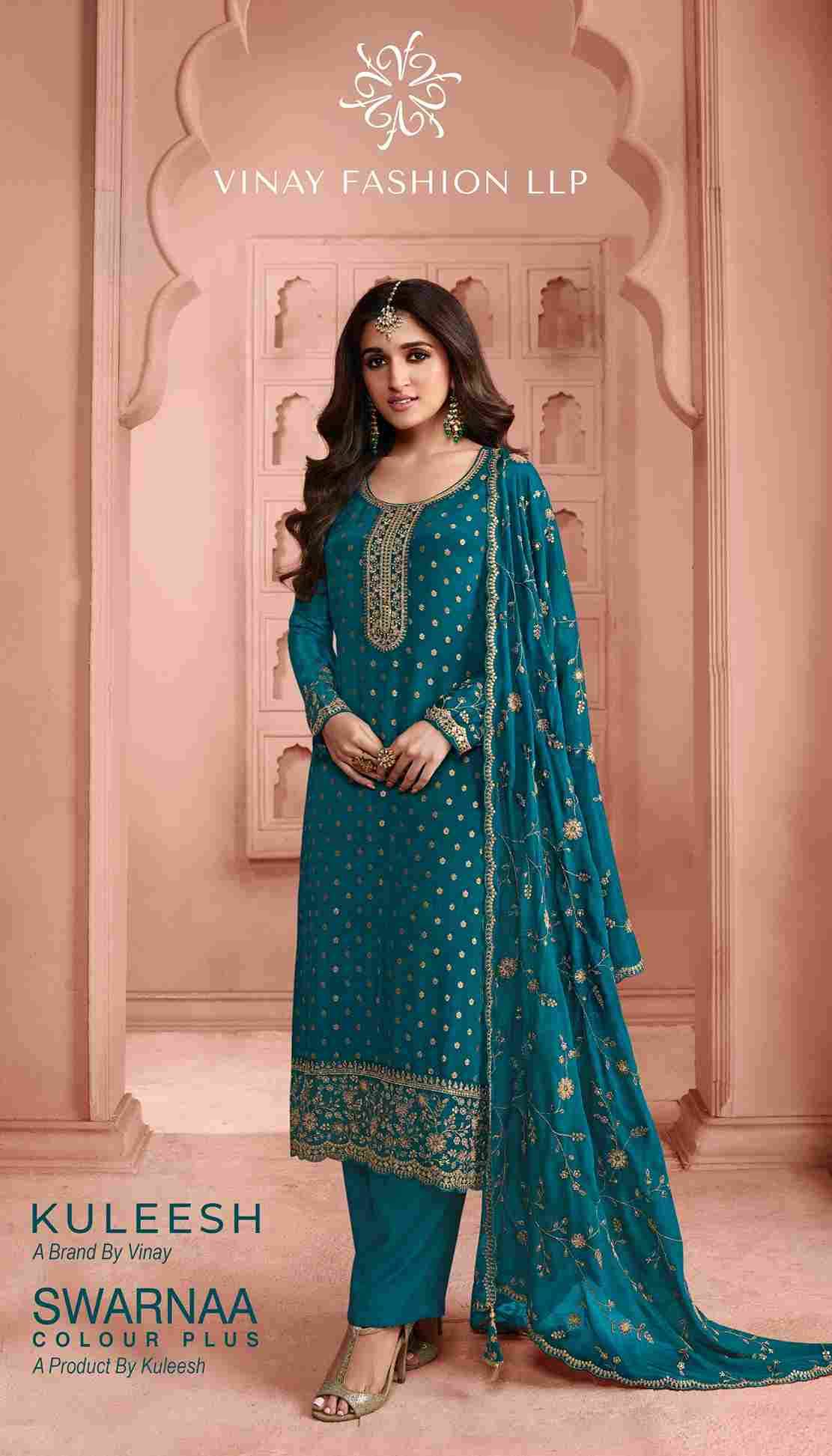 Swarnaa Colour Plus By Vinay Fashion 67561 To 67566 Series Designer Festive Suits Beautiful Fancy Colorful Stylish Party Wear & Occasional Wear Dola Jacquard Dresses At Wholesale Price