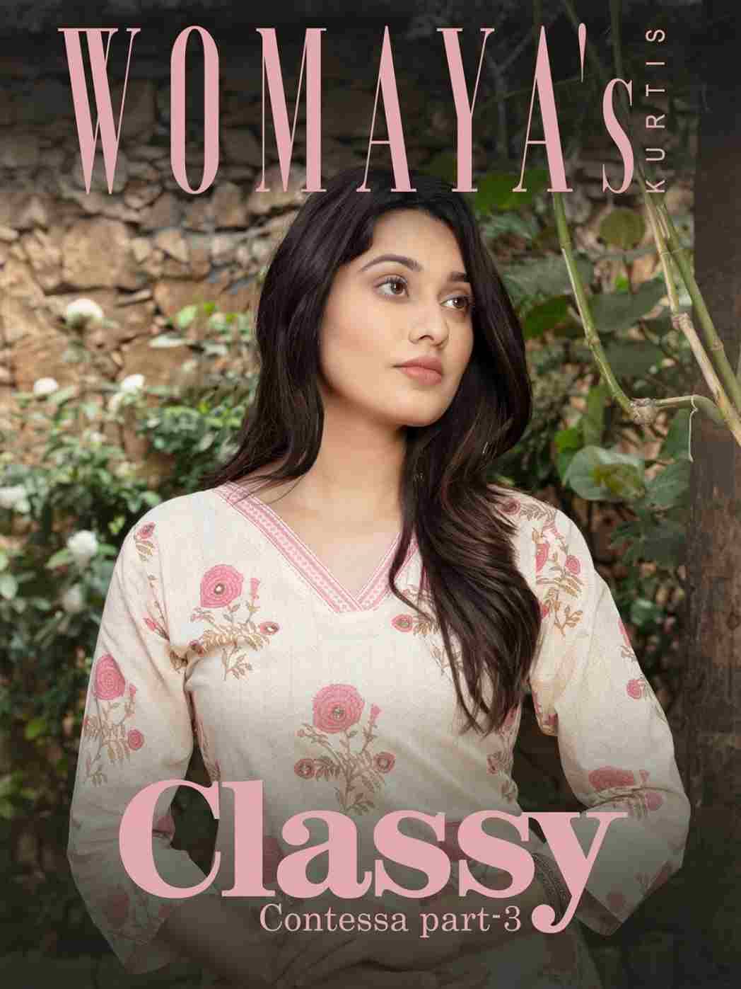 Classy Vol-3 By Womaya 8271 To 8277 Series Beautiful Stylish Fancy Colorful Casual Wear & Ethnic Wear Collection Cambric Cotton With Work Dresses At Wholesale Price
