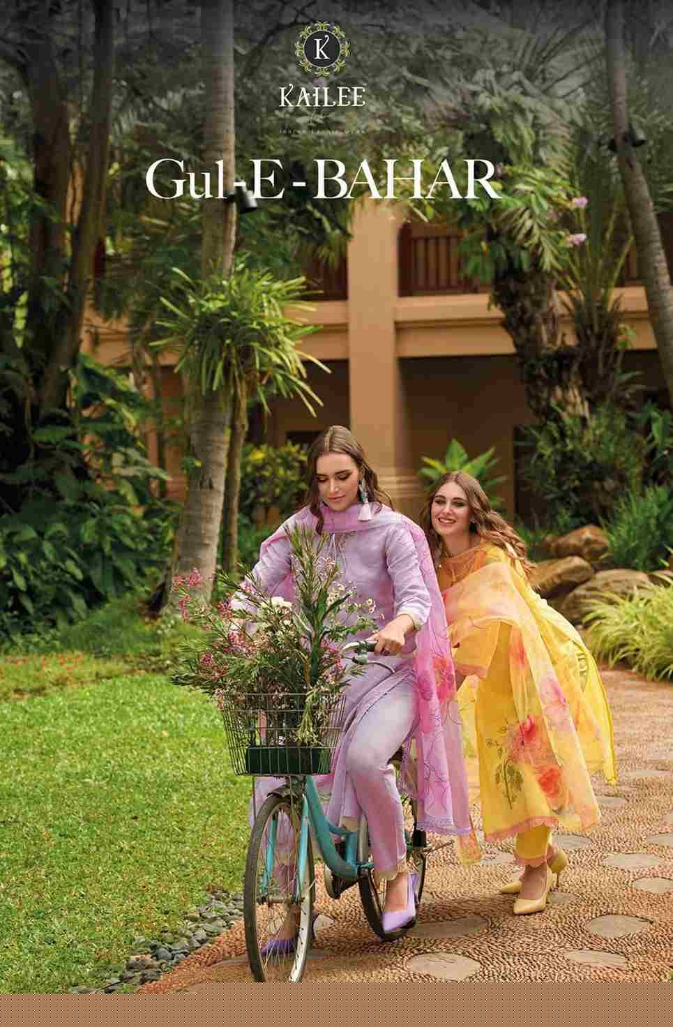 Gul-E-Bahar By Kailee 42601 To 42606 Series Festive Suits Beautiful Fancy Colorful Stylish Party Wear & Occasional Wear Pure Cotton Print Dresses At Wholesale Price