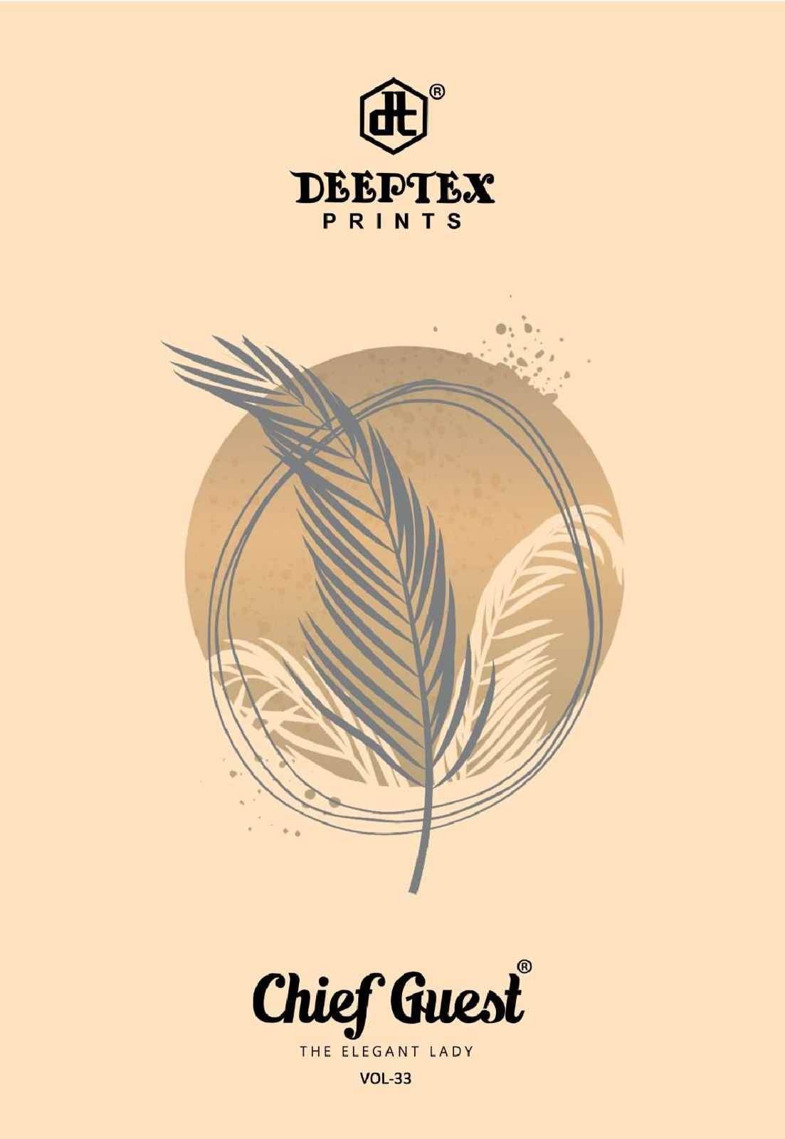 Chief Guest Vol-33 By Deeptex Prints 3301 To 3315 Series Beautiful Suits Colorful Stylish Fancy Casual Wear & Ethnic Wear Lawn Cotton Print Dresses At Wholesale Price