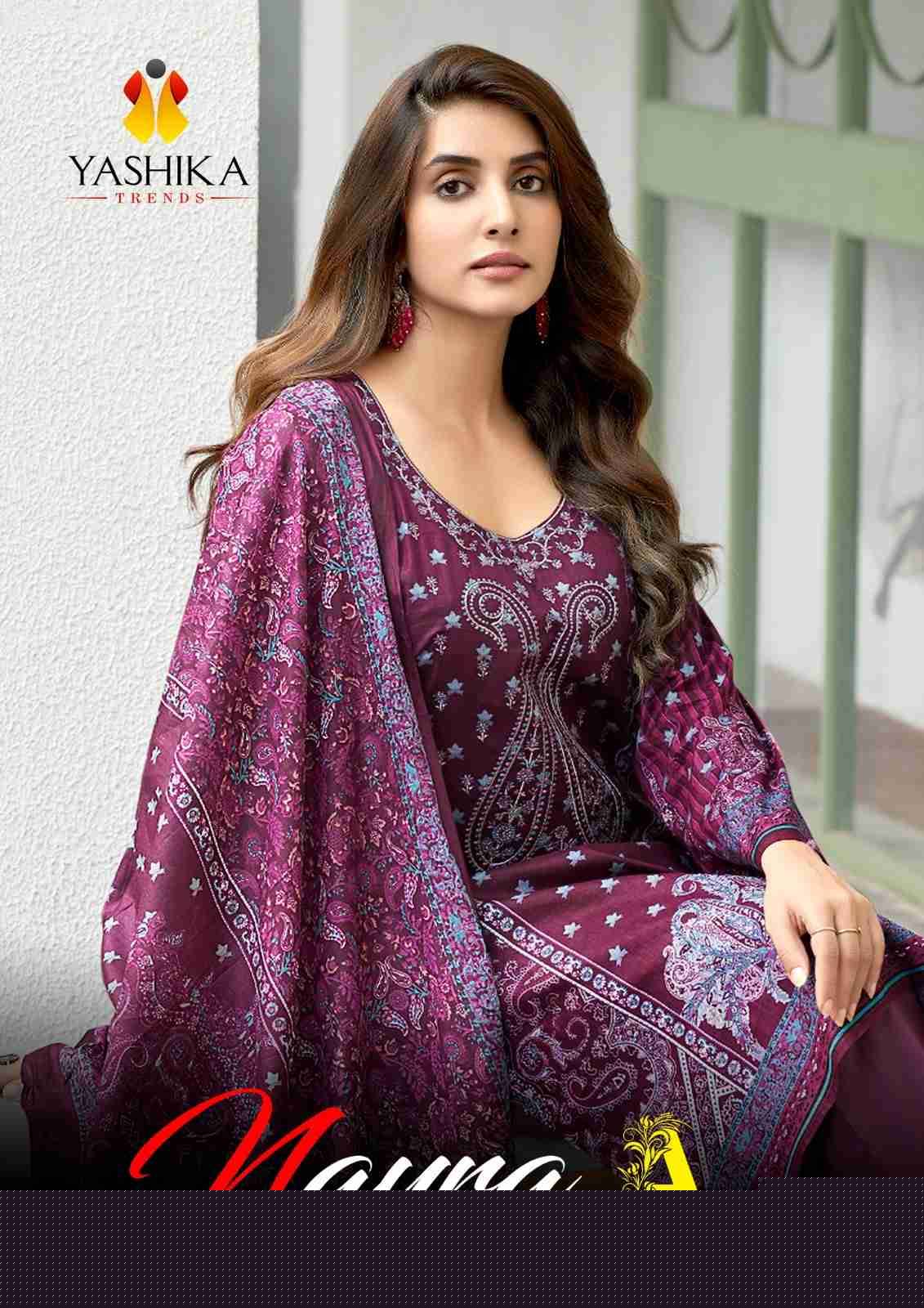 Nayra.A By Yashika Trends 1001 To 1008 Series Beautiful Festive Suits Colorful Stylish Fancy Casual Wear & Ethnic Wear Pure Cotton Print Dresses At Wholesale Price