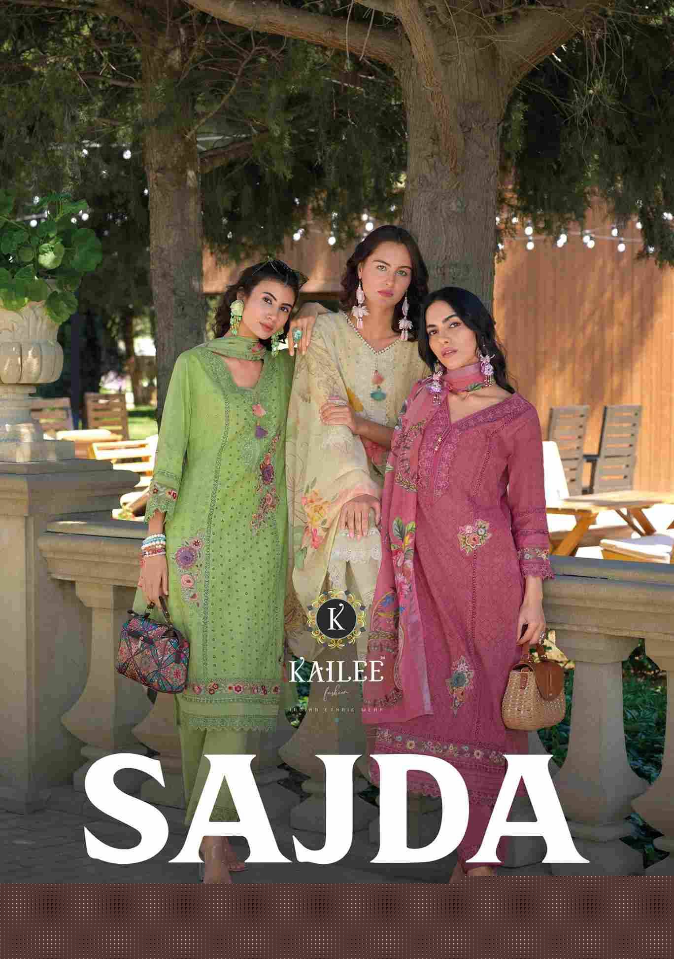 Sajda By Kailee 42671 To 42674 Series Beautiful Stylish Festive Suits Fancy Colorful Casual Wear & Ethnic Wear & Ready To Wear Pure Cotton Print Dresses At Wholesale Price