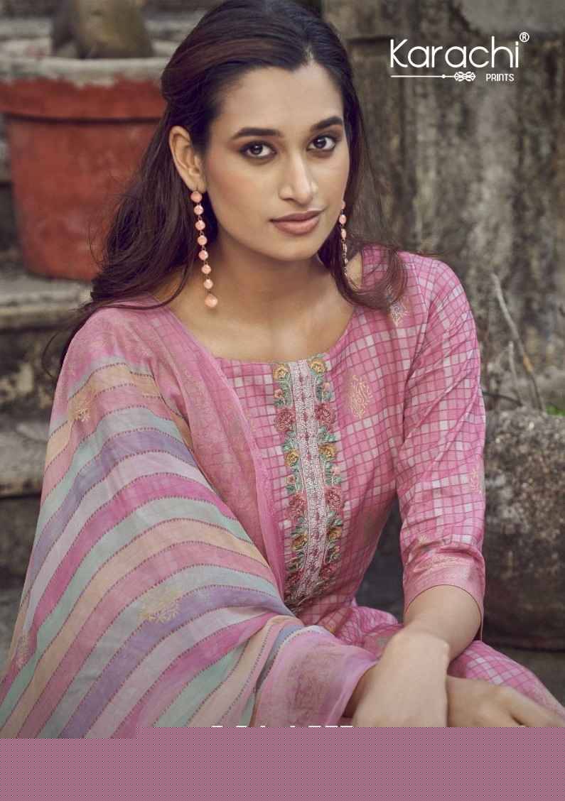 Maahi By Karachi Prints 39001 To 39006 Series Beautiful Festive Suits Colorful Stylish Fancy Casual Wear & Ethnic Wear Pure Cambric Print With Work Dresses At Wholesale Price