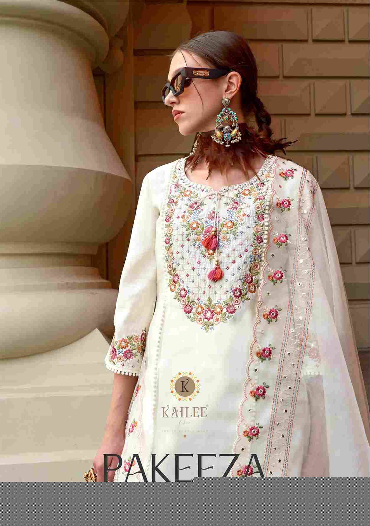 Pakeeza By Kailee 1001 To 1006 Series Designer Stylish Fancy Colorful Beautiful Party Wear & Ethnic Wear Collection Viscose Silk Tops At Wholesale Price