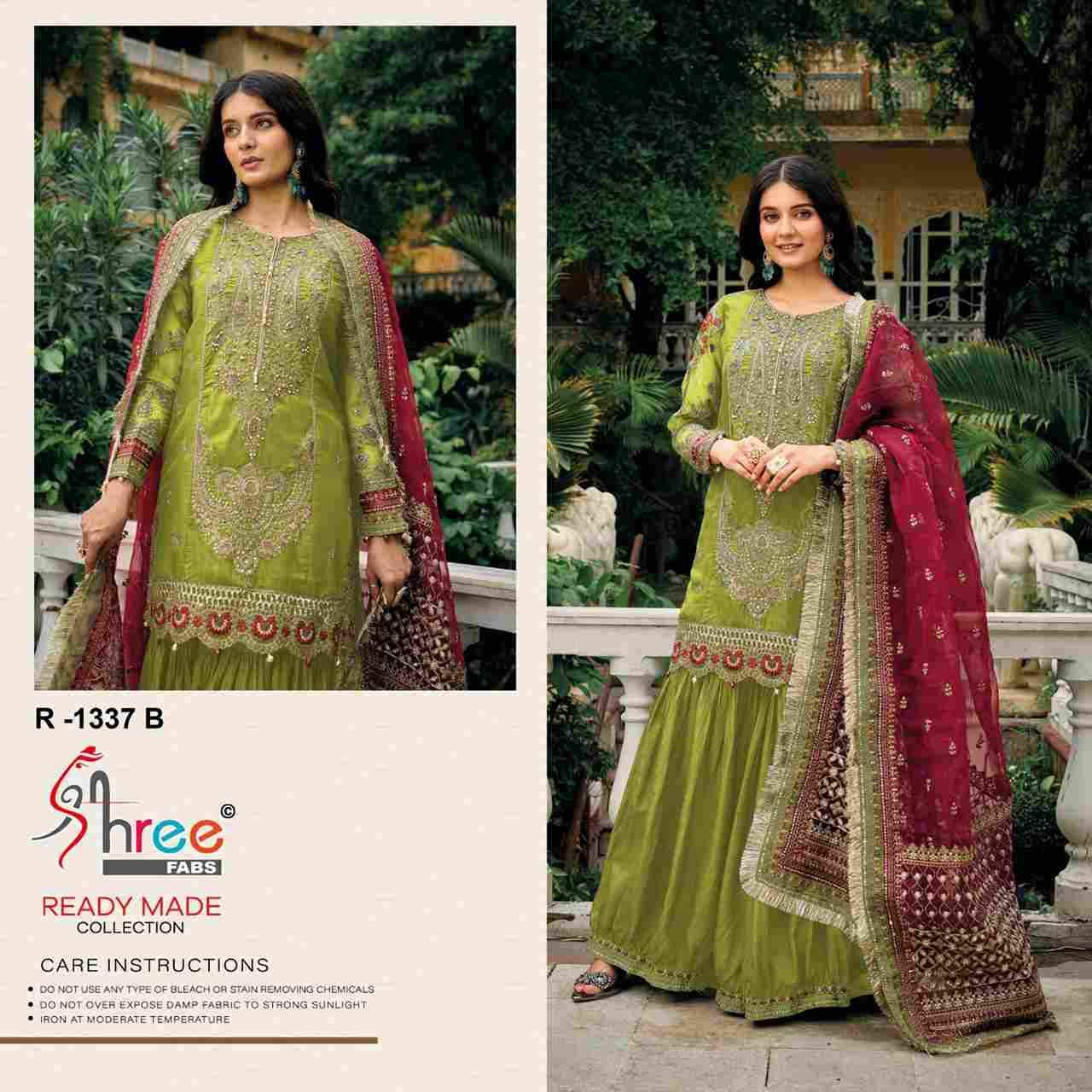 Shree Fabs Hit Design R-1337 Colours By Shree Fabs R-1337-A To R-1337-D Series Wholesale Designer Pakistani Suits Collection Beautiful Stylish Fancy Colorful Party Wear & Occasional Wear Viscose Silk Dresses At Wholesale Price