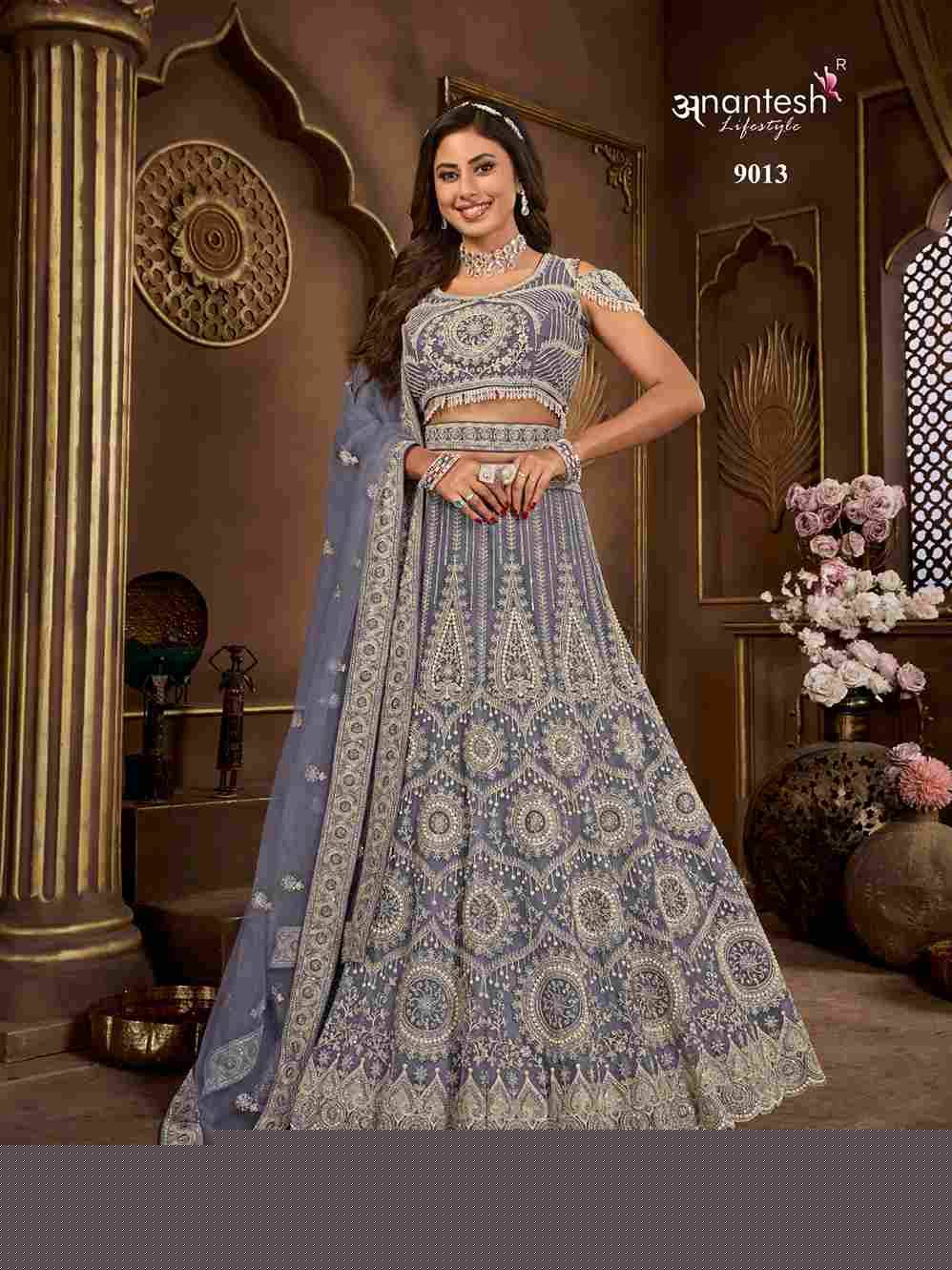Bridal Couture Vol-5 By Anantesh Lifestyle Beautiful Colorful Fancy Wedding Collection Occasional Wear & Party Wear Net Lehengas At Wholesale Price