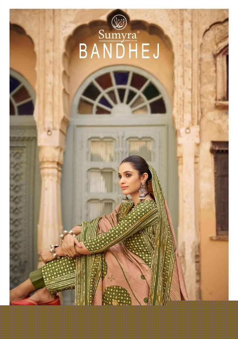 Bandhej By Sumyra 74001 To 74006 Series Beautiful Festive Suits Stylish Fancy Colorful Casual Wear & Ethnic Wear Pure Pashmina Print Dresses At Wholesale Price