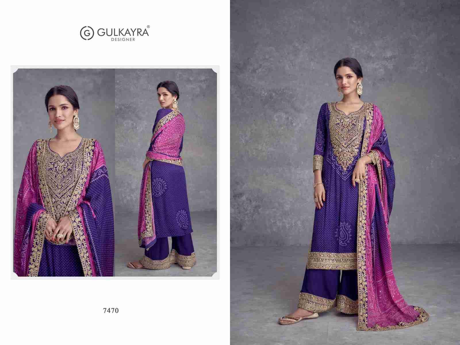 Takshvi Color Edition By Gulkayra Designer Beautiful Stylish Fancy Colorful Casual Wear & Ethnic Wear Collection Chinnon Dresses At Wholesale Price