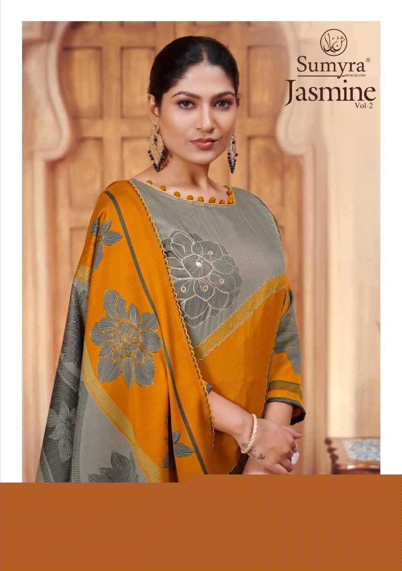 Jasmine Vol-2 By Sumyra 16001 To 16004 Series Beautiful Festive Suits Stylish Fancy Colorful Casual Wear & Ethnic Wear Pure Pashmina Print Dresses At Wholesale Price