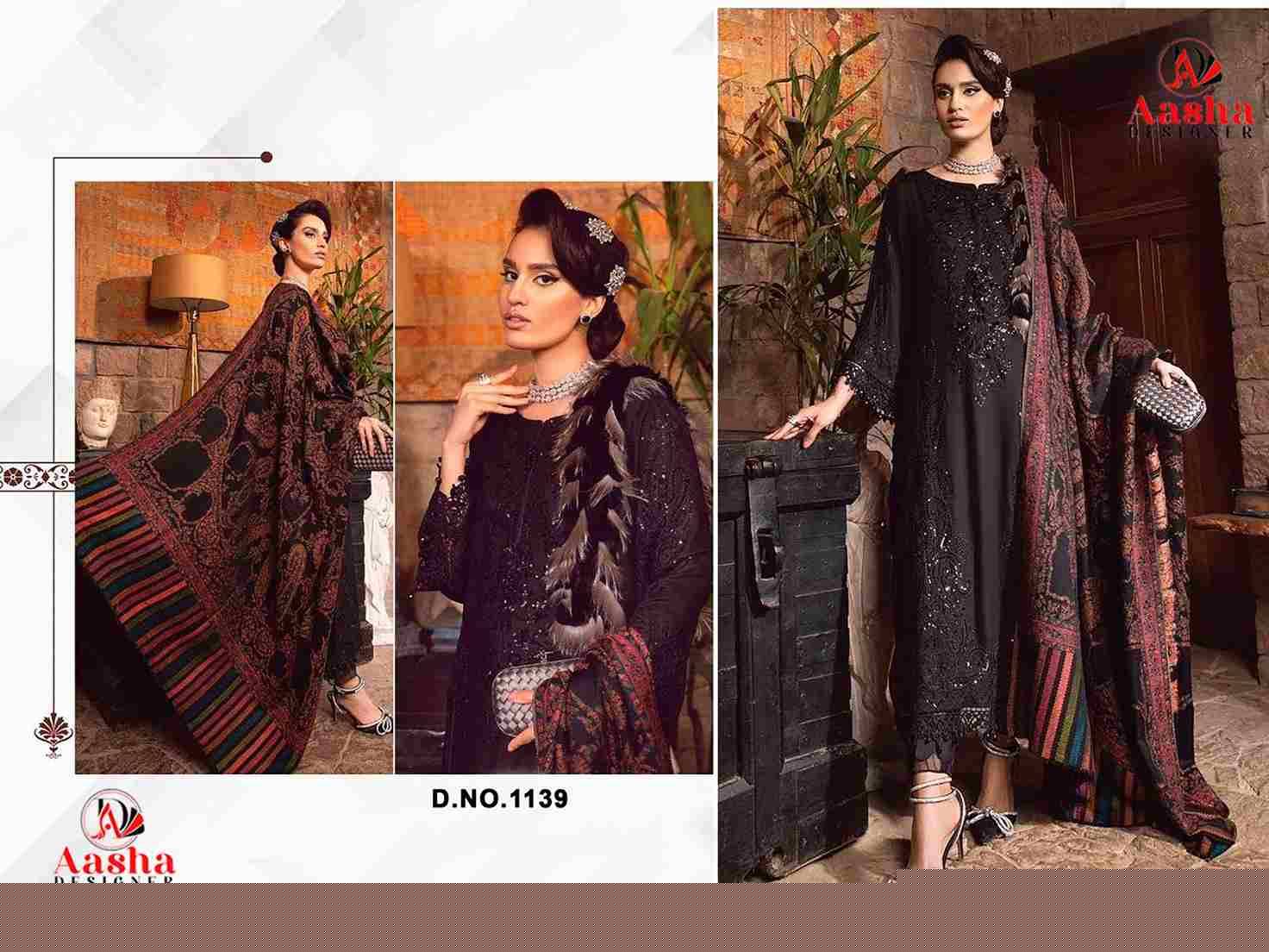 Aasha Hit Design 1139 By Aasha Designer Wholesale Designer Pakistani Suits Collection Beautiful Stylish Fancy Colorful Party Wear & Occasional Wear Heavy Rayon Dresses At Wholesale Price