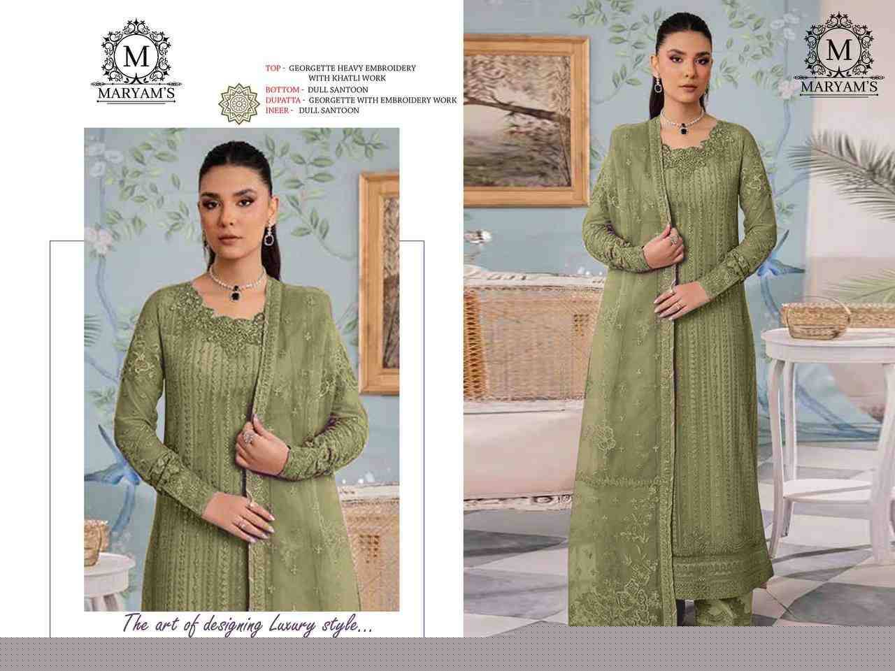 Maryams 172 Colours By Maryams 172-A To 172-D Series Pakistani Suits Beautiful Fancy Colorful Stylish Party Wear & Occasional Wear Georgette Embroidery Dresses At Wholesale Price
