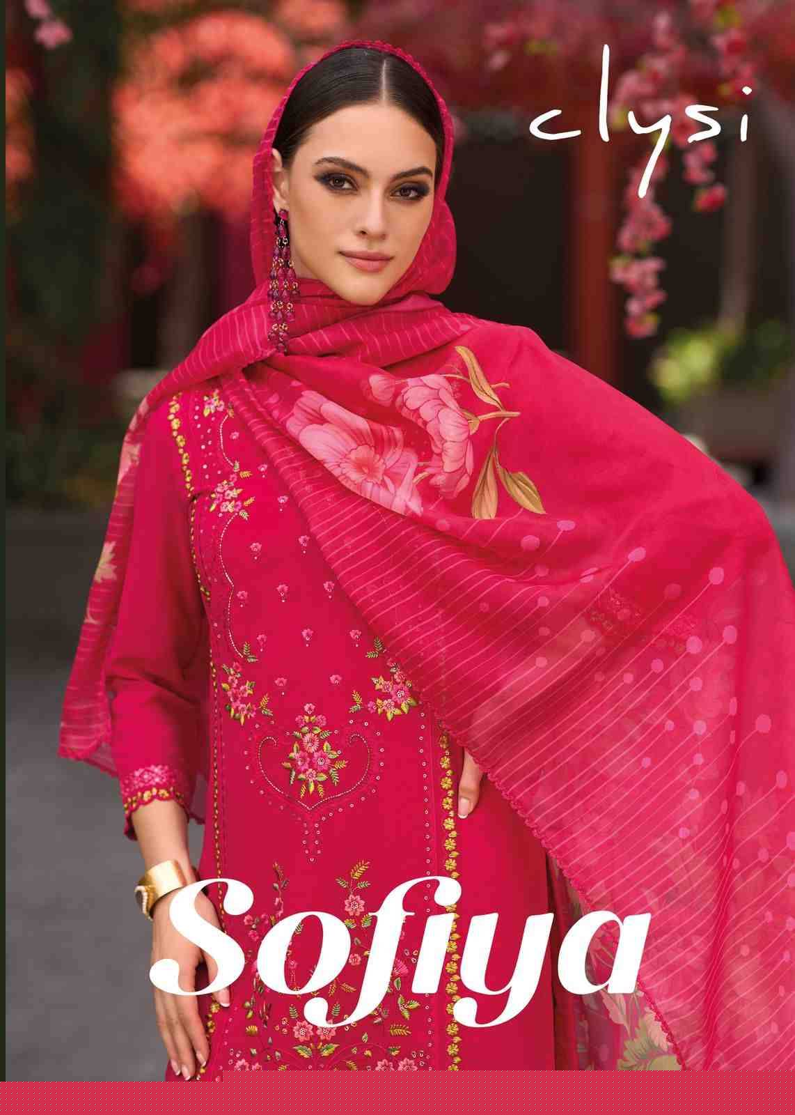 Sofiya By Clysi 1001 To 1004 Series Festive Suits Beautiful Fancy Colorful Stylish Party Wear & Occasional Wear Viscose Dresses At Wholesale Price