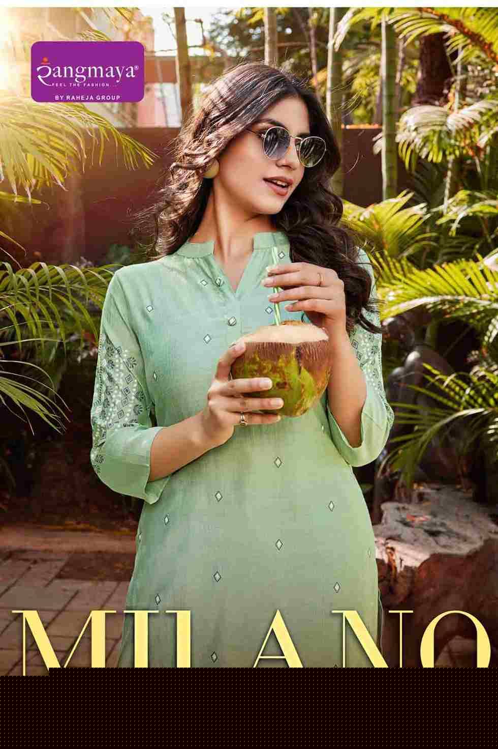 Milano By Rangmaya 101 To 108 Series Designer Stylish Fancy Colorful Beautiful Party Wear & Ethnic Wear Collection Fancy Tops At Wholesale Price