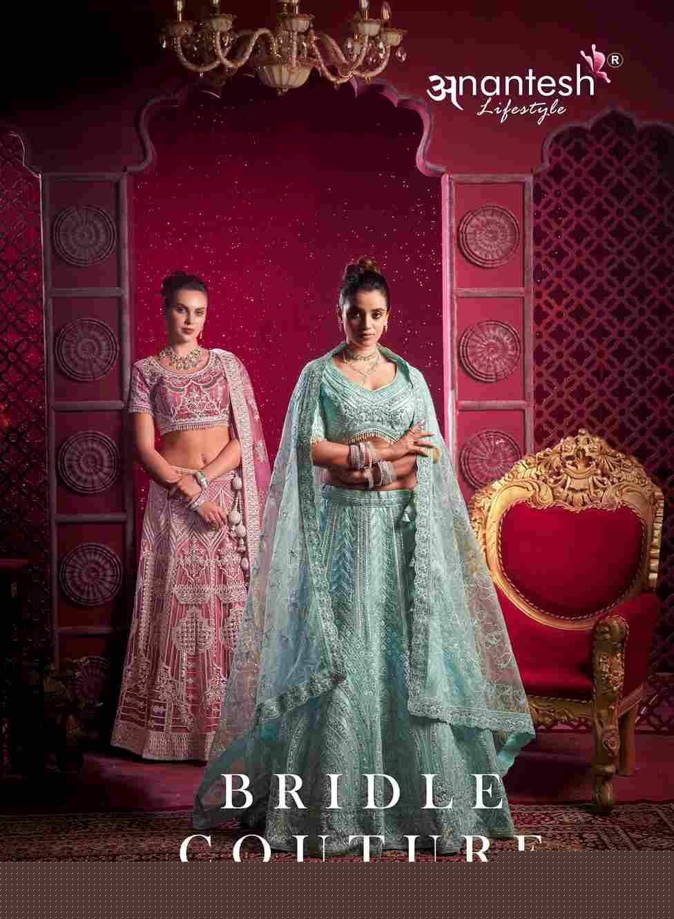 Bridal Couture Vol-4 By Anantesh Lifestyle 9017 To 9020 Series Beautiful Colorful Fancy Wedding Collection Occasional Wear & Party Wear Net Lehengas At Wholesale Price