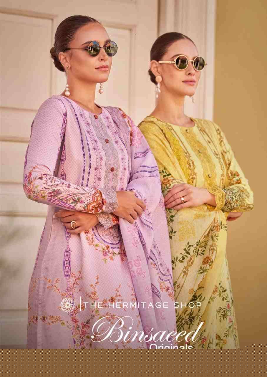 Binsaeed By The Hermitage Shop 1001 To 1008 Series Beautiful Festive Suits Colorful Stylish Fancy Casual Wear & Ethnic Wear Pure Jam Satin Dresses At Wholesale Price
