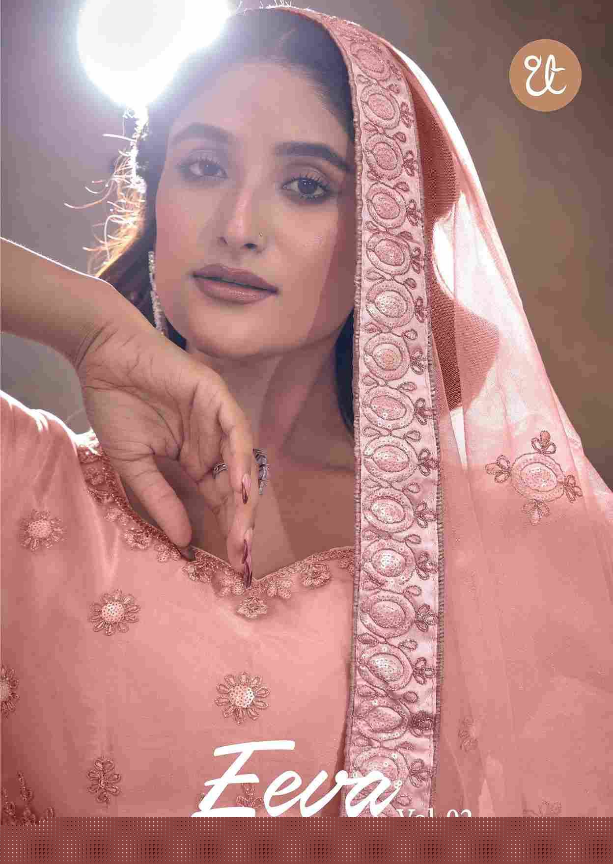 Eeva Vol-2 By Thread Thrill 1002-A To 1002-D Series Beautiful Colorful Fancy Wedding Collection Occasional Wear & Party Wear Net Lehengas At Wholesale Price