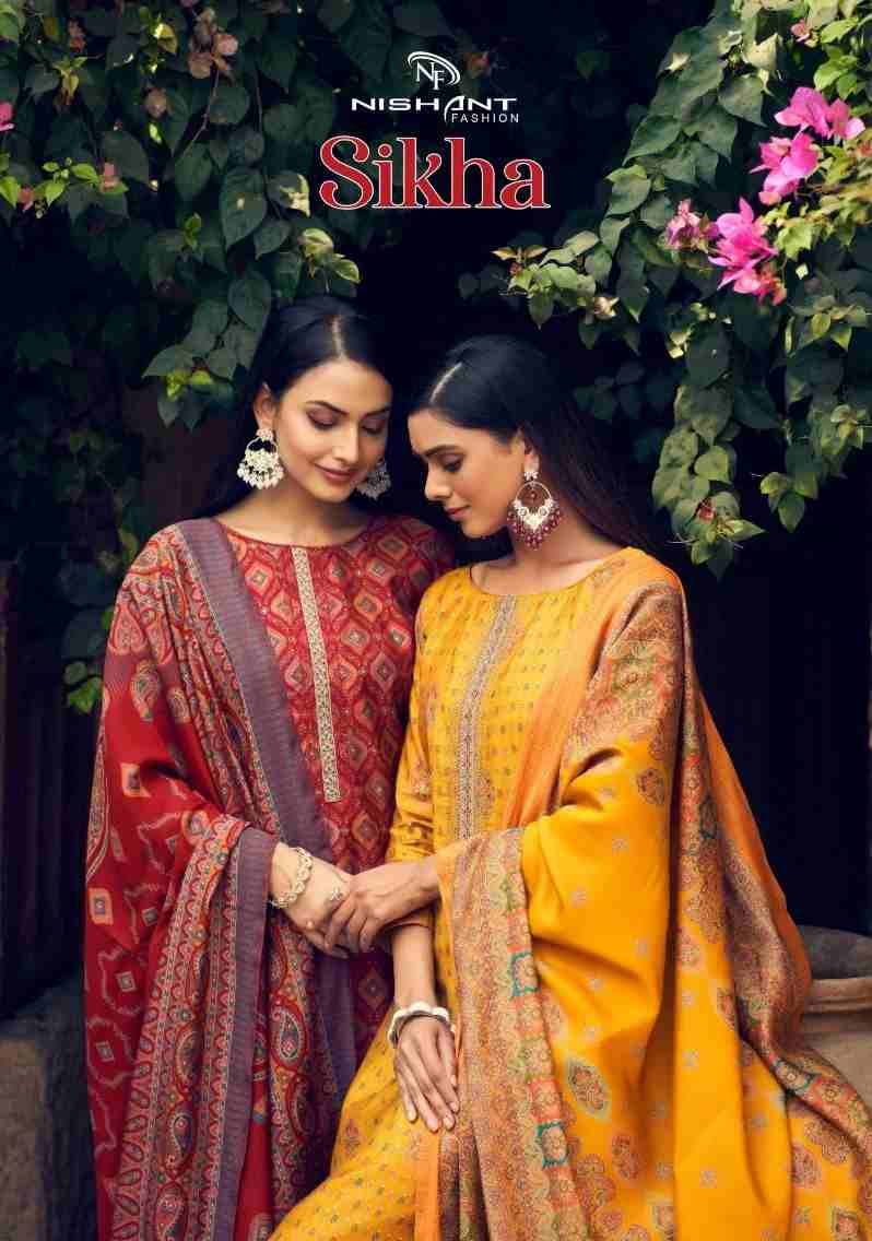 Sikha By Nishant Fashion 94001 To 94008 Series Beautiful Festive Suits Stylish Fancy Colorful Party Wear & Occasional Wear Modal Silk Dresses At Wholesale Price