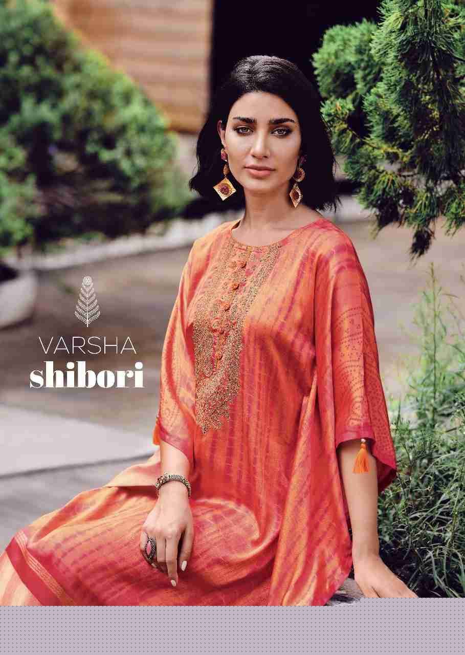 Shibori By Varsha 01 To 04 Series Designer Stylish Fancy Colorful Beautiful Party Wear & Ethnic Wear Collection Pure Viscose Kaftan With Bottom At Wholesale Price