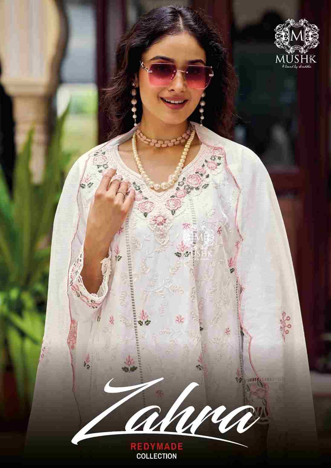 Zahra By Mushk 1001 To 1004 Series Beautiful Winter Collection Pakistani Suits Stylish Fancy Colorful Casual Wear & Ethnic Wear Pure Cotton Embroidery Dresses At Wholesale Price