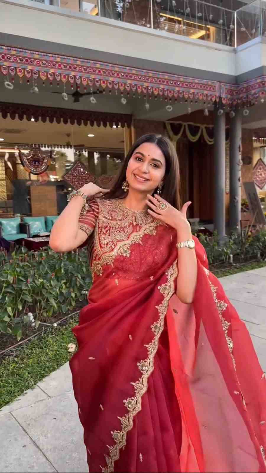 K-568 By Fashid Wholesale Indian Traditional Wear Collection Beautiful Stylish Fancy Colorful Party Wear & Occasional Wear Organza Silk Sarees At Wholesale Price