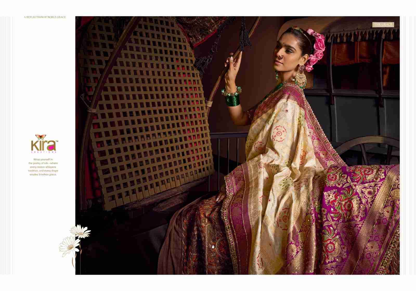 Kimayra By Kira 6901 To 6906 Series Indian Traditional Wear Collection Beautiful Stylish Fancy Colorful Party Wear & Occasional Wear Viscose Sarees At Wholesale Price