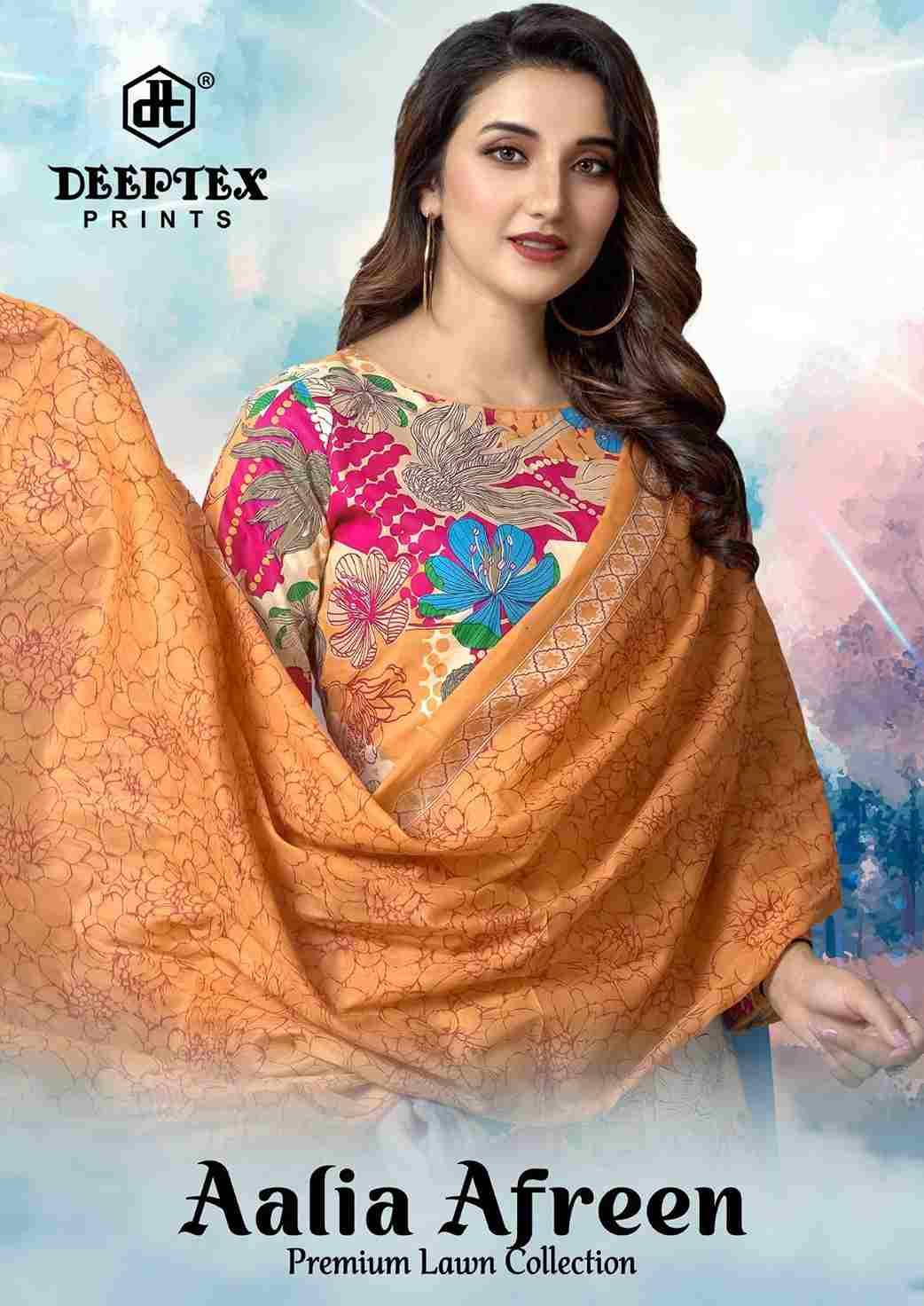 Aalia Afreen By Deeptex Prints 1001 To 1008 Series Beautiful Suits Colorful Stylish Fancy Casual Wear & Ethnic Wear Cotton Print Dresses At Wholesale Price