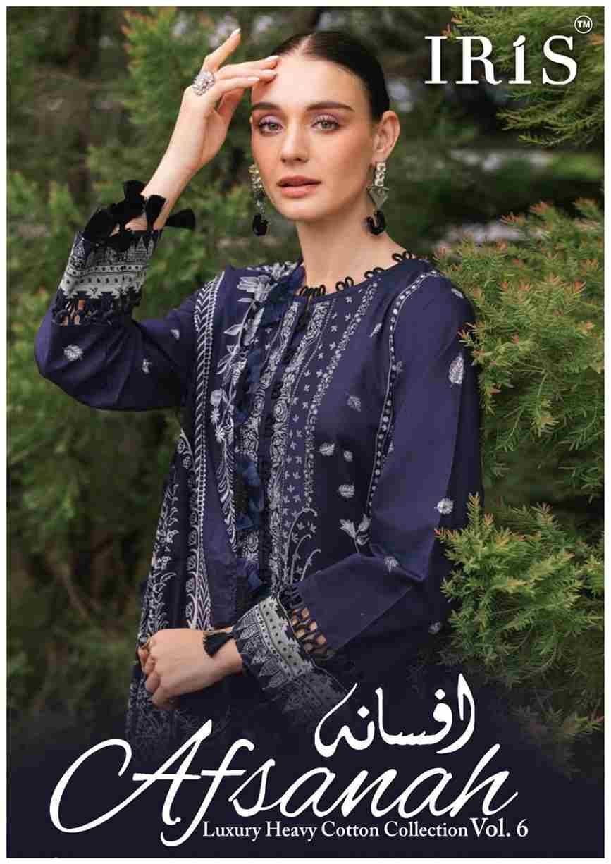 Afsanah Vol-6 By Iris 1051 To 1060 Series Designer Festive Suits Beautiful Stylish Fancy Colorful Party Wear & Occasional Wear Pure Cotton Print Dresses At Wholesale Price