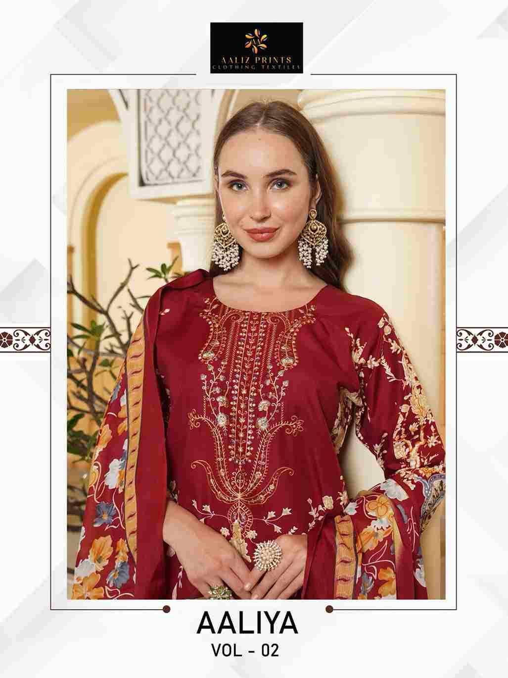 Aaliya Vol-2 By Aaliz Prints 3005 To 3008 Series Beautiful Festive Suits Stylish Fancy Colorful Casual Wear & Ethnic Wear Cotton Digital Print Dresses At Wholesale Price
